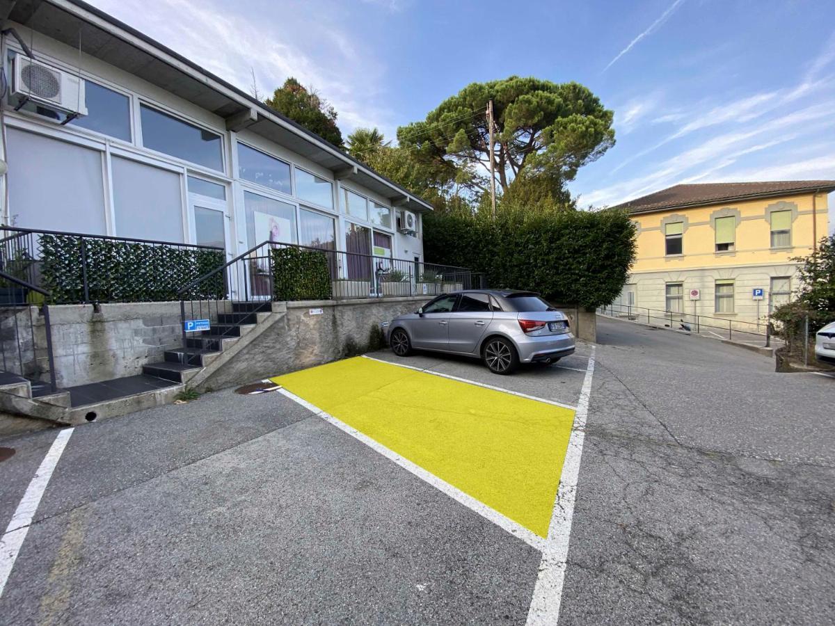 'Cuore Di Rose' Parking - Welcome Set, Netflix, For 4 Persons -By Easylife Swiss ลูกาโน ภายนอก รูปภาพ